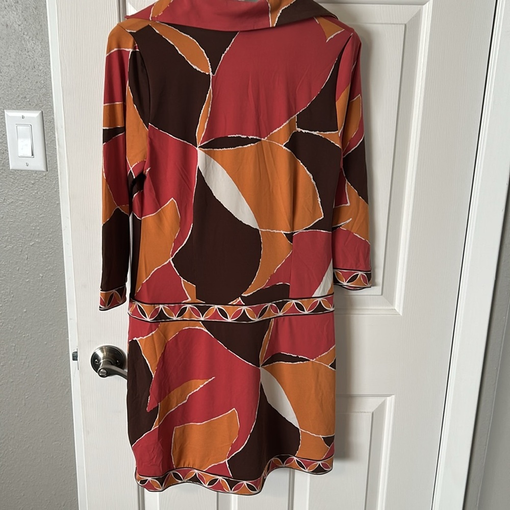 NWT Colorful Geometric Pattern Dress - Picture 6 of 6